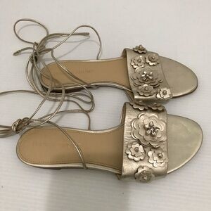 Ivanka Trump Catera Lace Up Sandals Size 6M